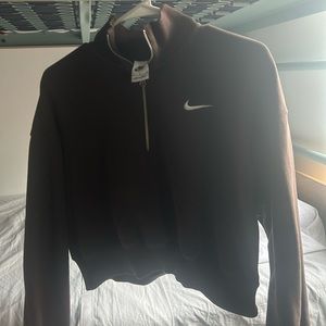 Nike cropped quarter zip